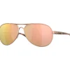 Oakley Feedback zonnebril dames satin rose gold