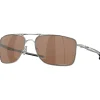 Oakley Gauge 8 zonnebril heren polished chrome