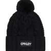 Oakley Harper Pom muts black white logo