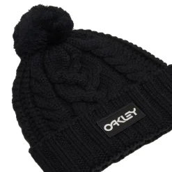 Oakley Harper Pom muts black white logo