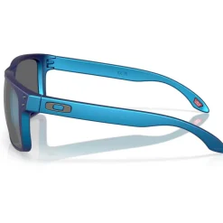 Oakley Holbrook XL zonnebril prizm black polarized matte cyan blue colorshift