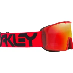 Oakley Line Miner L skibril prizm snow torch iridium matte redline