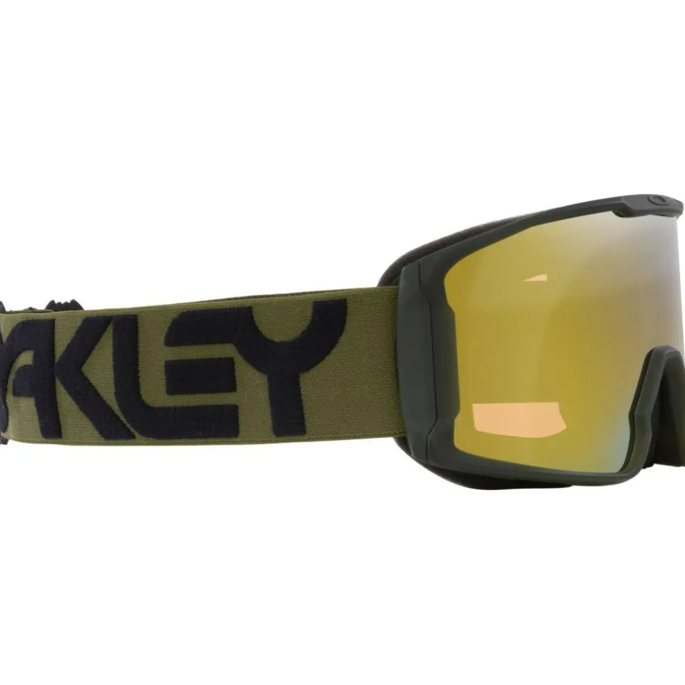 Oakley Line Miner L skibril prizm sage gold iridium matte dark