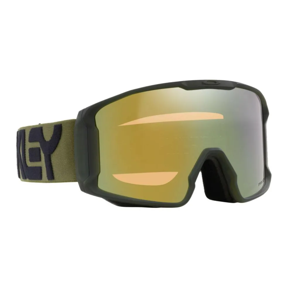 Oakley Line Miner L skibril prizm sage gold iridium matte dark