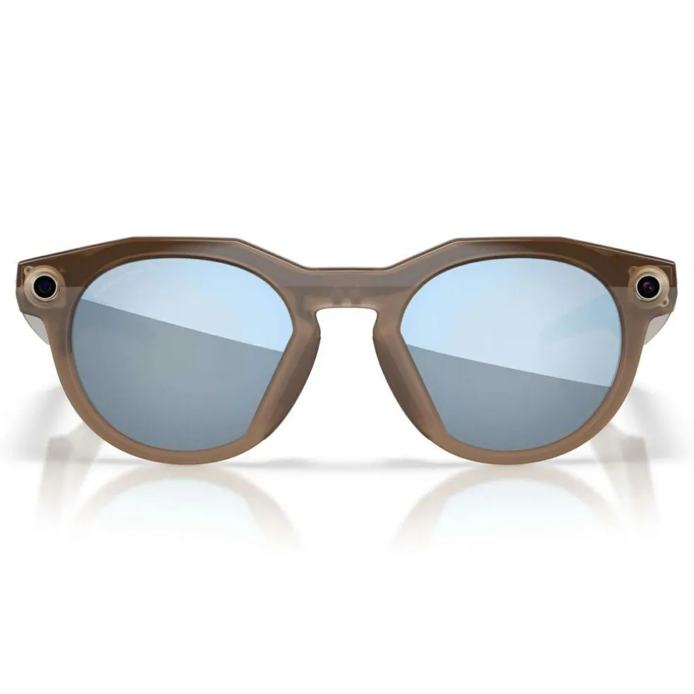 Oakley Meta HSTN zonnebril prizm deep water polarized brown smoke