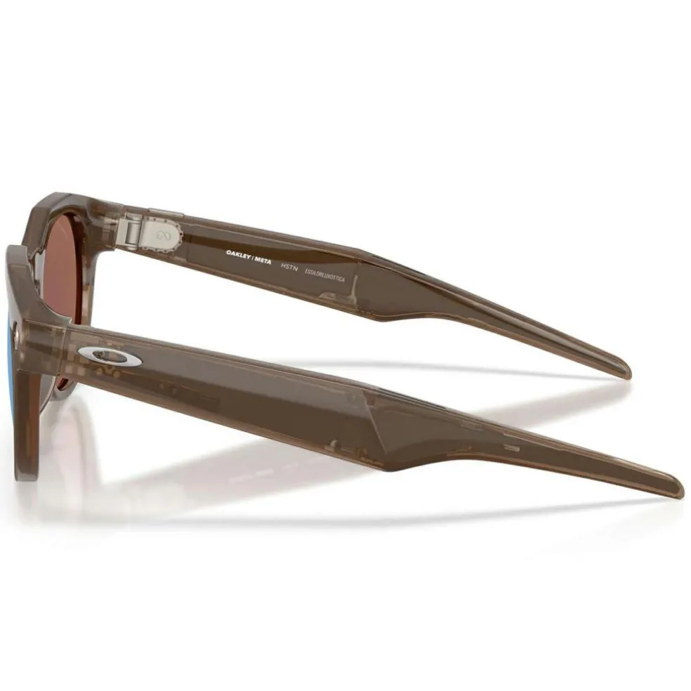 Oakley Meta HSTN zonnebril prizm deep water polarized brown smoke