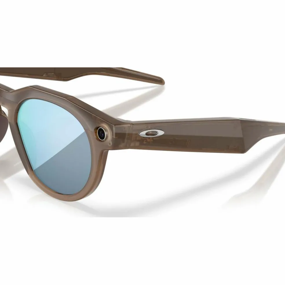 Oakley Meta HSTN zonnebril prizm deep water polarized brown smoke