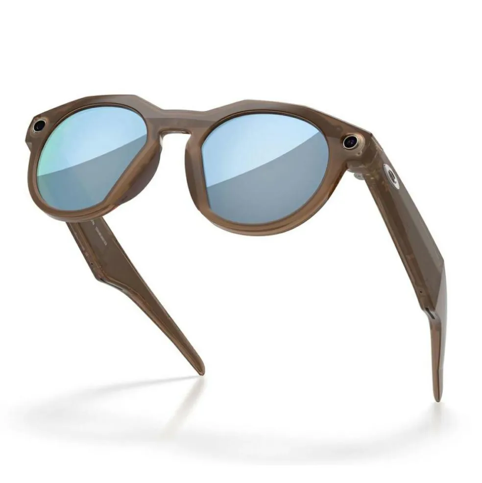 Oakley Meta HSTN zonnebril prizm deep water polarized brown smoke