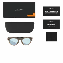 Oakley Meta HSTN zonnebril prizm deep water polarized brown smoke