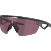 Oakley Sphaera Troy Lee Designs Series zonnebril prizm  road black troy lee designs matte olive ink