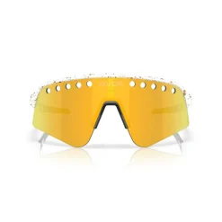 Oakley Sutro Lite Sweep Mathieu Van Der Poel Signature  Series zonnebril prizm 24k red gold splatter