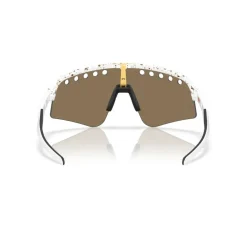 Oakley Sutro Lite Sweep Mathieu Van Der Poel Signature Series zonnebril prizm 24k red gold splatter