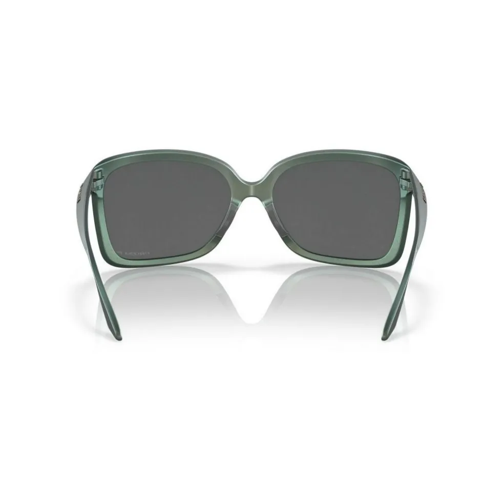 Oakley Wildrye zonnebril dames matte silver blue colorshift