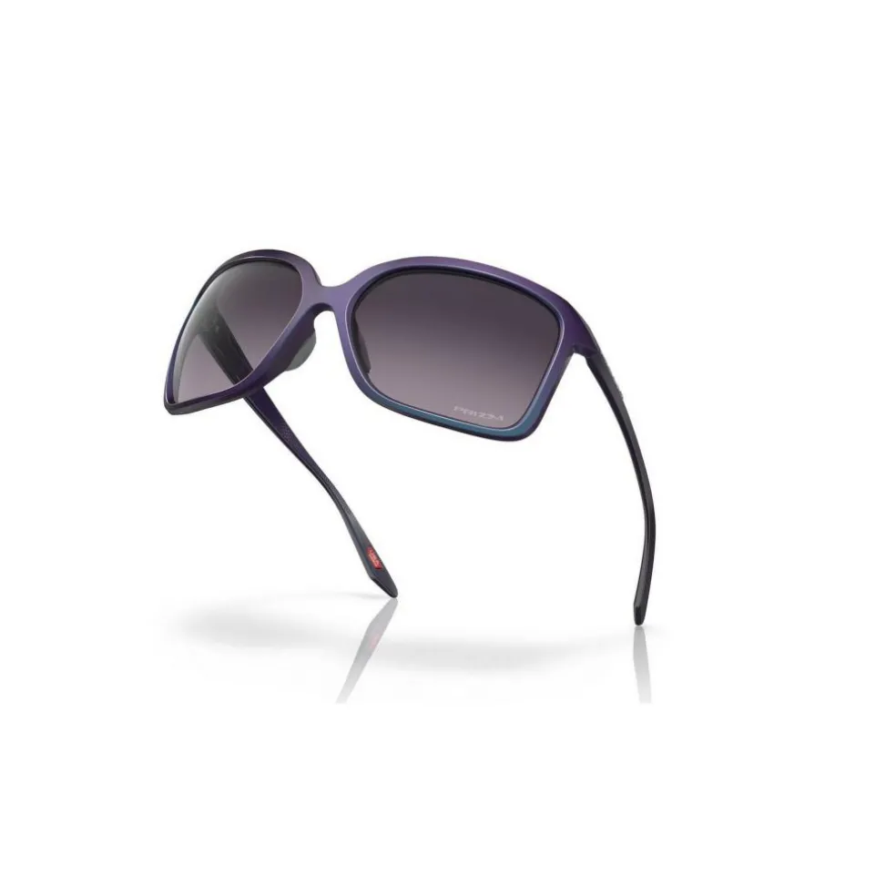Oakley Wildrye zonnebril dames matte cyan purple colorshift