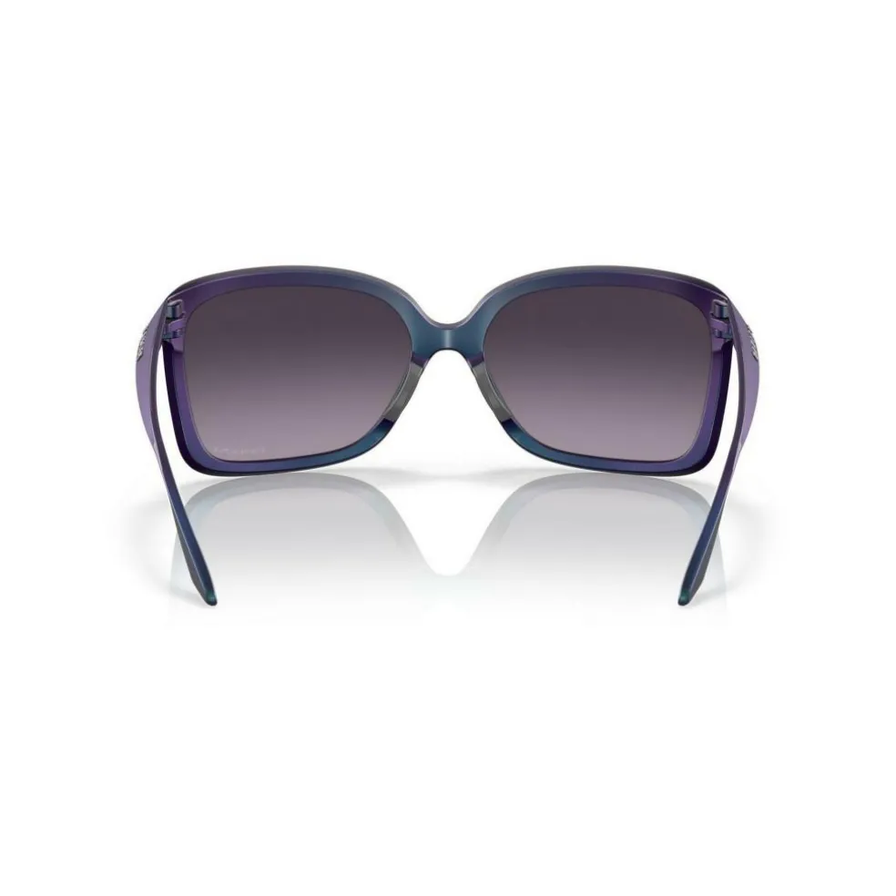 Oakley Wildrye zonnebril dames matte cyan purple colorshift