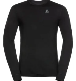ODLO Natural 100 Merino Warm LS thermoshirt heren black
