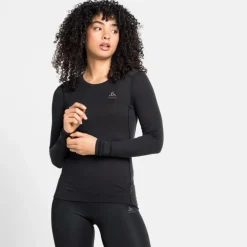 ODLO Natural 100 Merino Warm LS thermoshirt dames black