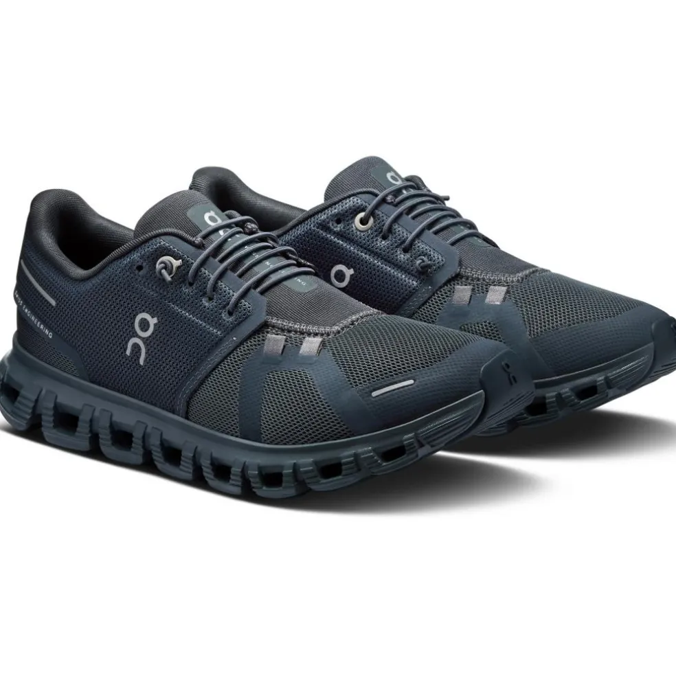 On Cloud 6 hardloopschoenen dames navy stone