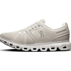 On Cloud 6 hardloopschoenen dames pearl white