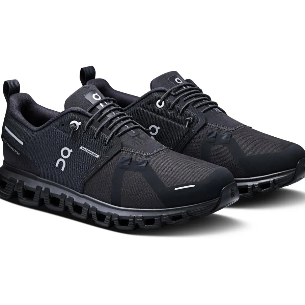 On Cloud 6 Waterproof hardloopschoenen dames black black