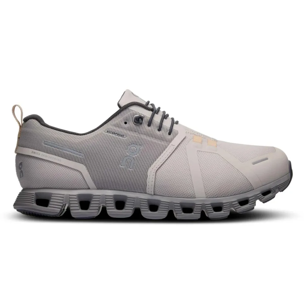 On Cloud 5 Waterproof hardloopschoenen dames pearl fog