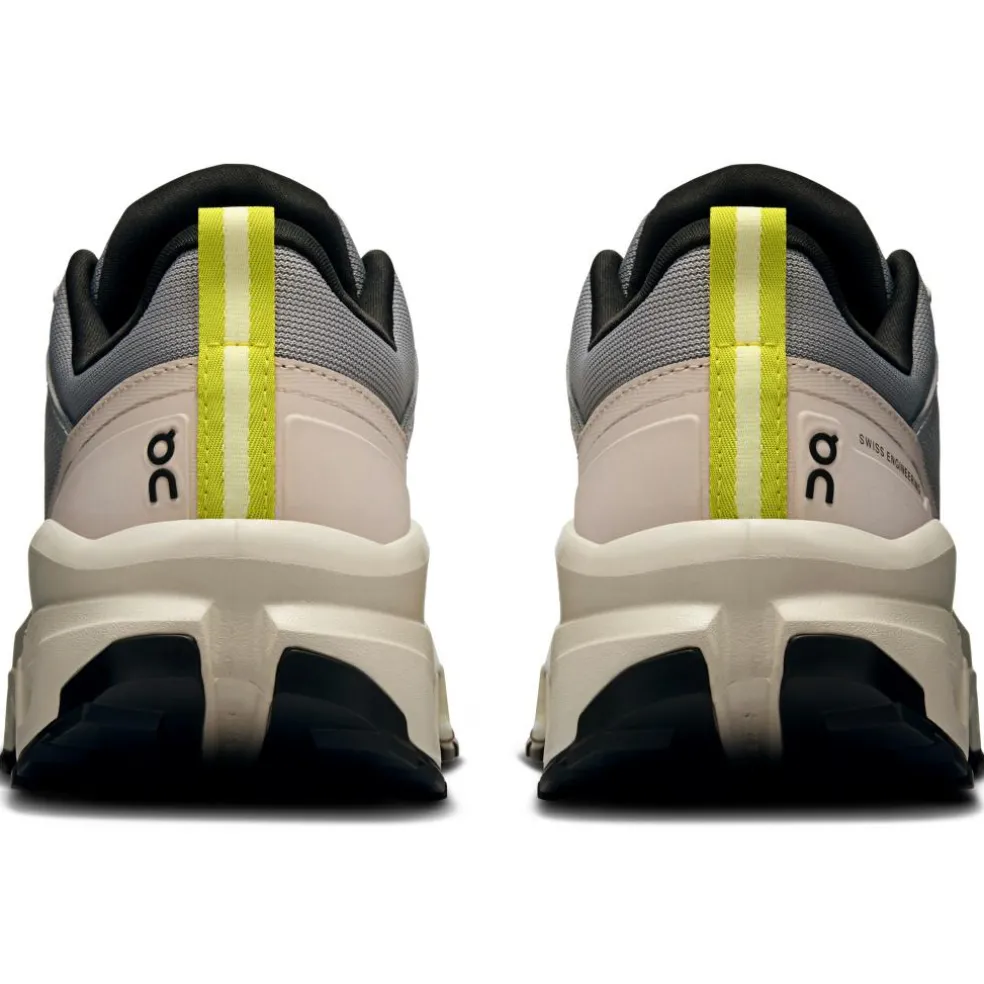 On Cloudrock Low wandelschoenen dames alloy ice