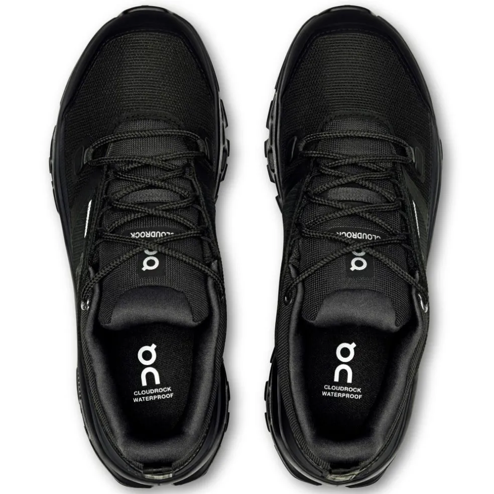 On Cloudrock Low wandelschoenen dames black