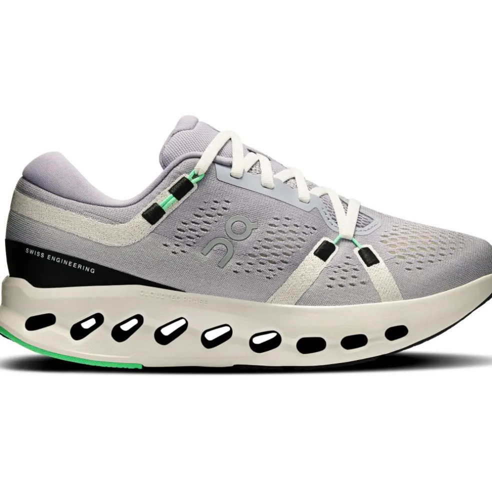 On Cloudsurfer 2 hardloopschoenen dames lilac ivory