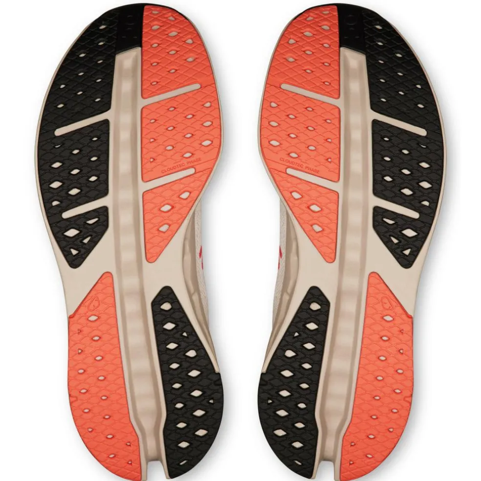 On Cloudsurfer Max hardloopschoenen dames ivory salmon