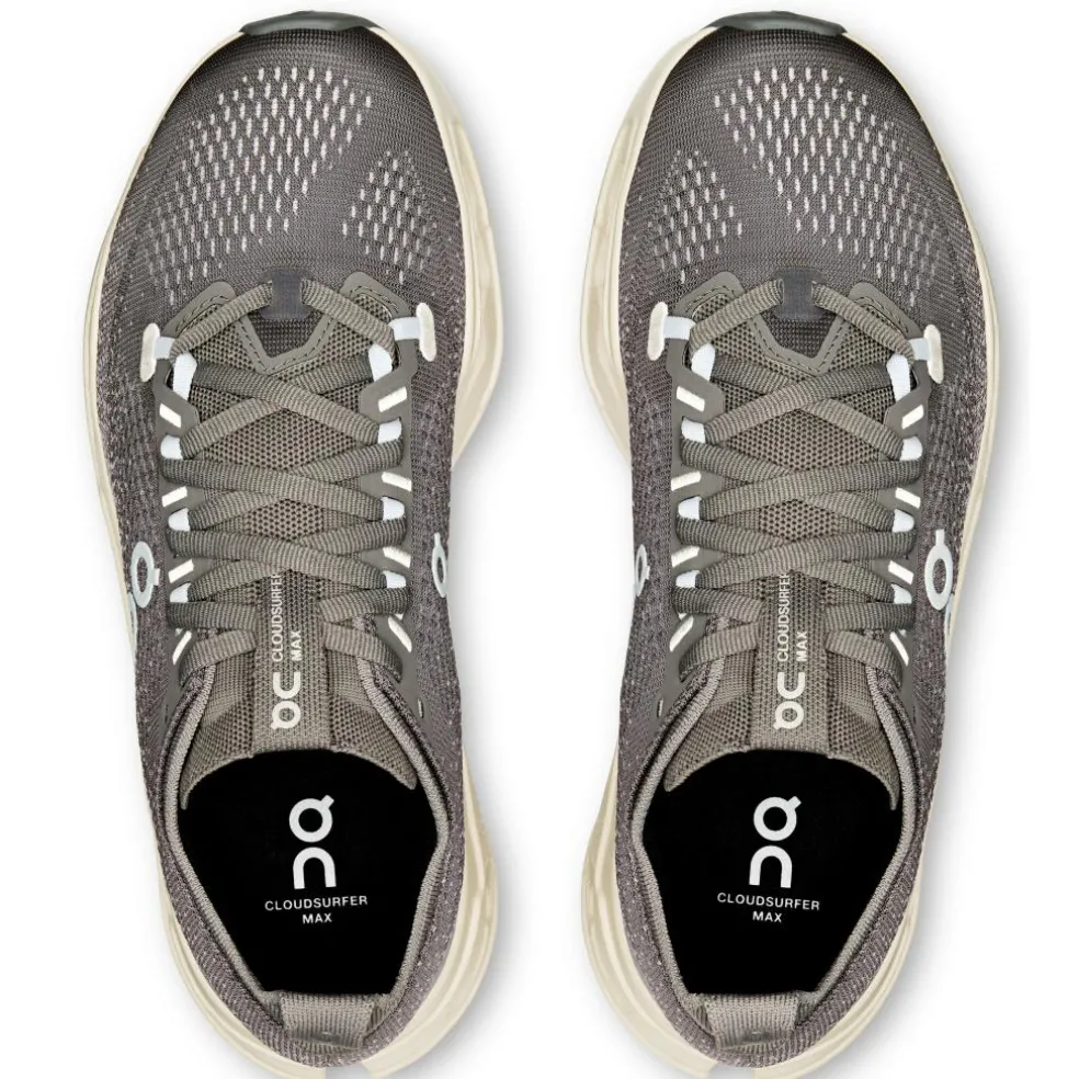 On Cloudsurfer Max hardloopschoenen dames asphalt ice