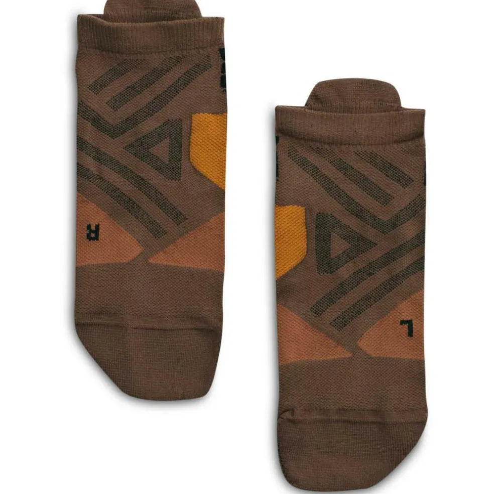 On Low hardloopsokken heren cacao black