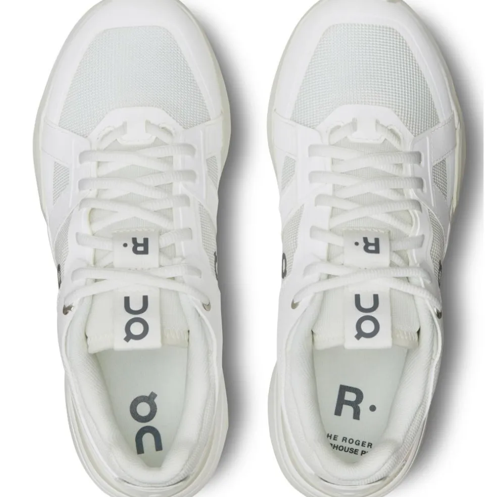 On THE ROGER Clubhouse Pro tennisschoenen dames white ice