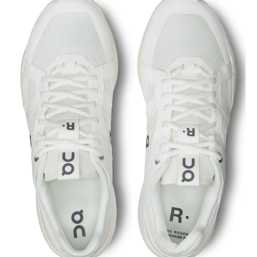 On THE ROGER Clubhouse Pro tennisschoenen heren white ice