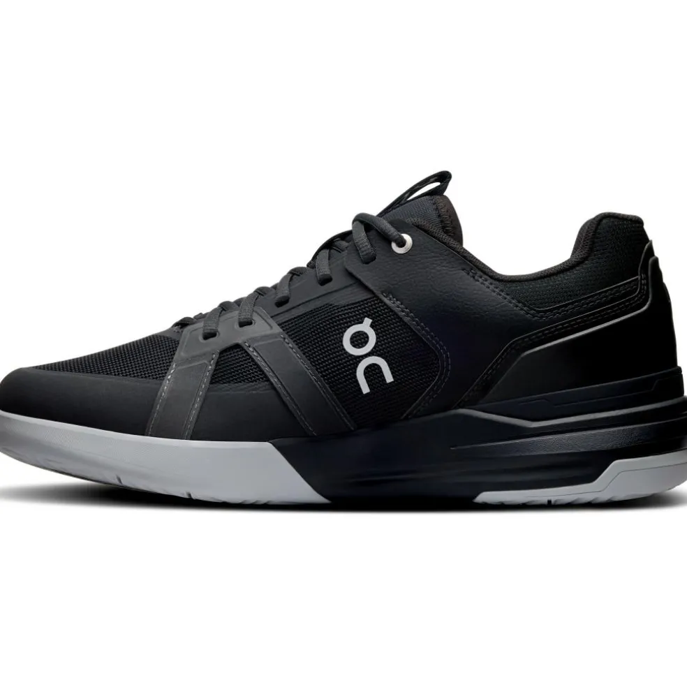 On THE ROGER Clubhouse Pro tennisschoenen heren black glacier
