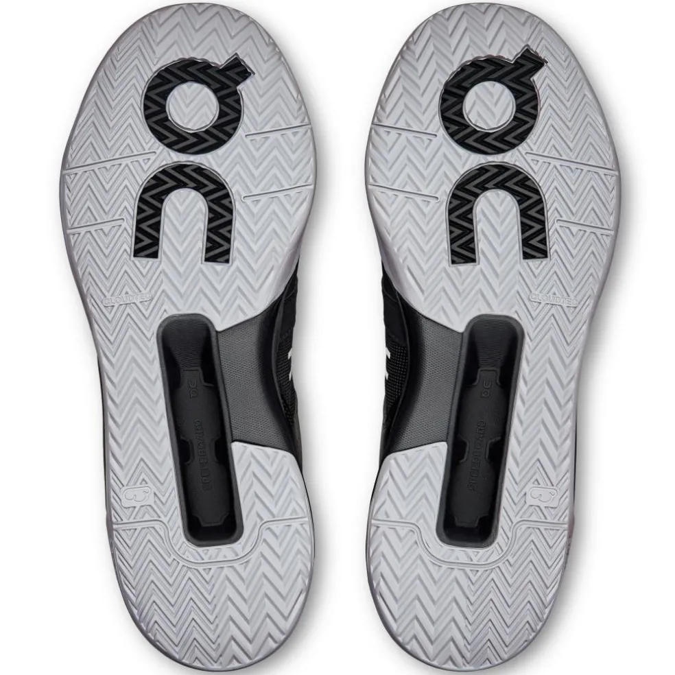 On THE ROGER Clubhouse Pro tennisschoenen heren black glacier