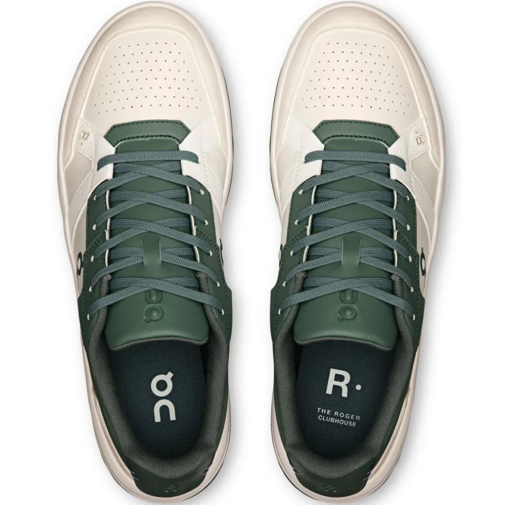 On THE ROGER Clubhouse schoenen heren white olive