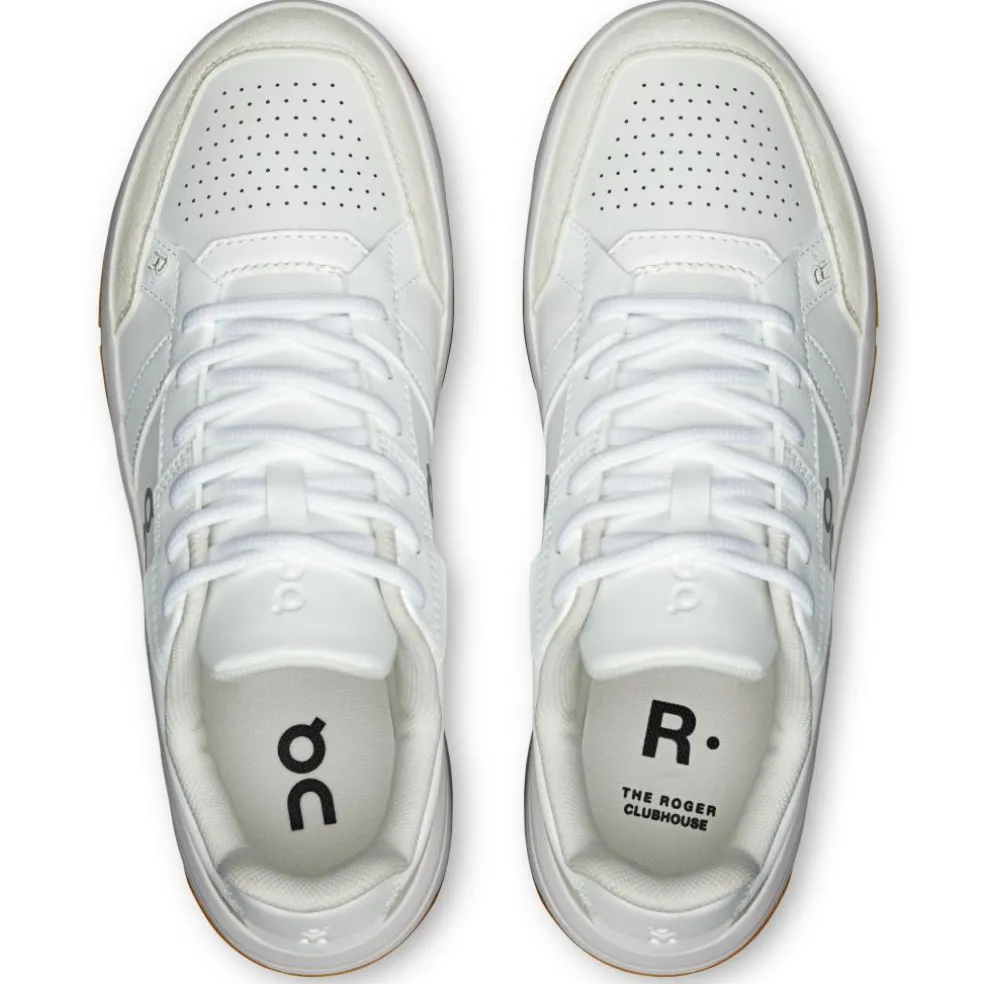 On THE ROGER Clubhouse schoenen dames white ivory