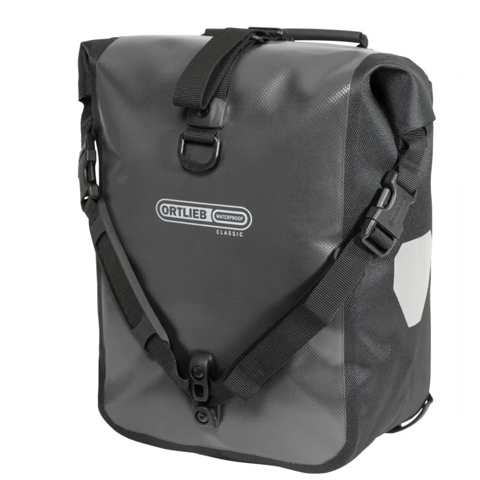 Ortlieb Sport-Roller 2 x 12,5 liter fietstas asphalt black