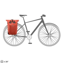 Ortlieb Vario 26 liter fietstas rooibos