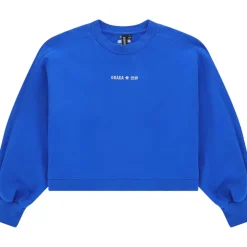 Osaka Cropped sweater dames princess blue