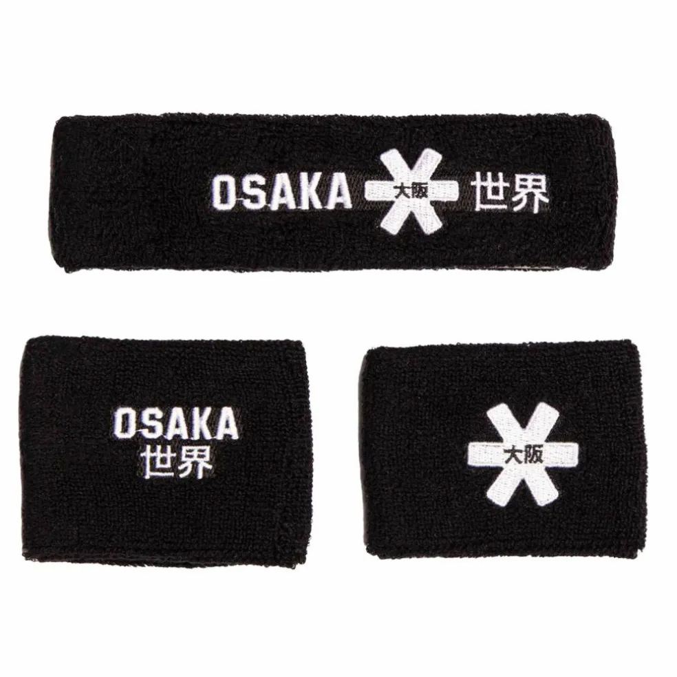 Osaka GDG00049 2.0 zweetband set black white