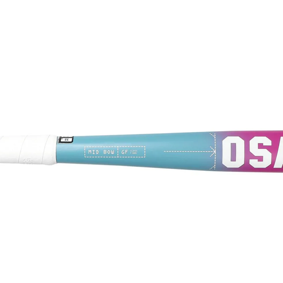 Osaka Mid Bow GF hockeystick junior blue berry gradient