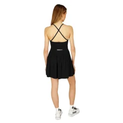 Osaka Pleated Tech tennisjurk dames black
