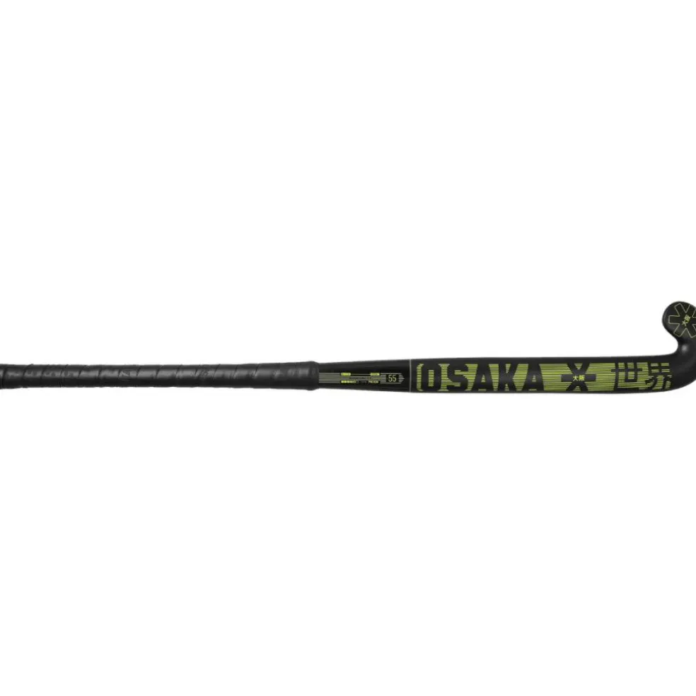Osaka Vision 55 Pro Bow hockeystick cyber lime