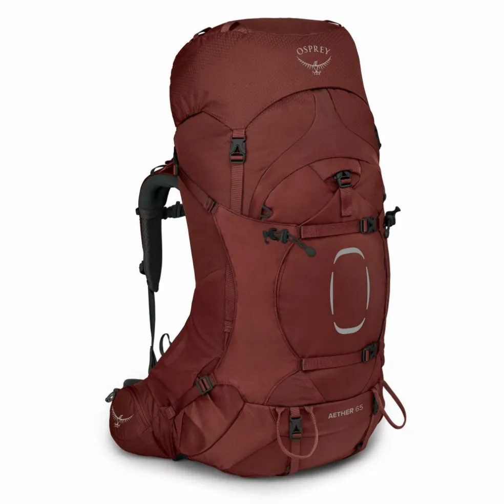 Osprey Aether 65 L/XL backpack 68L heren deep acorn red
