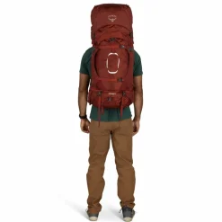 Osprey Aether 65 L/XL backpack 68L heren deep acorn red