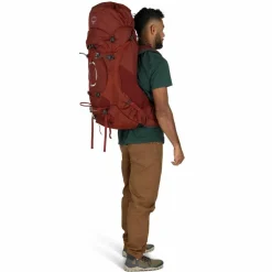 Osprey Aether 65 S/M backpack 65L heren deep acorn red
