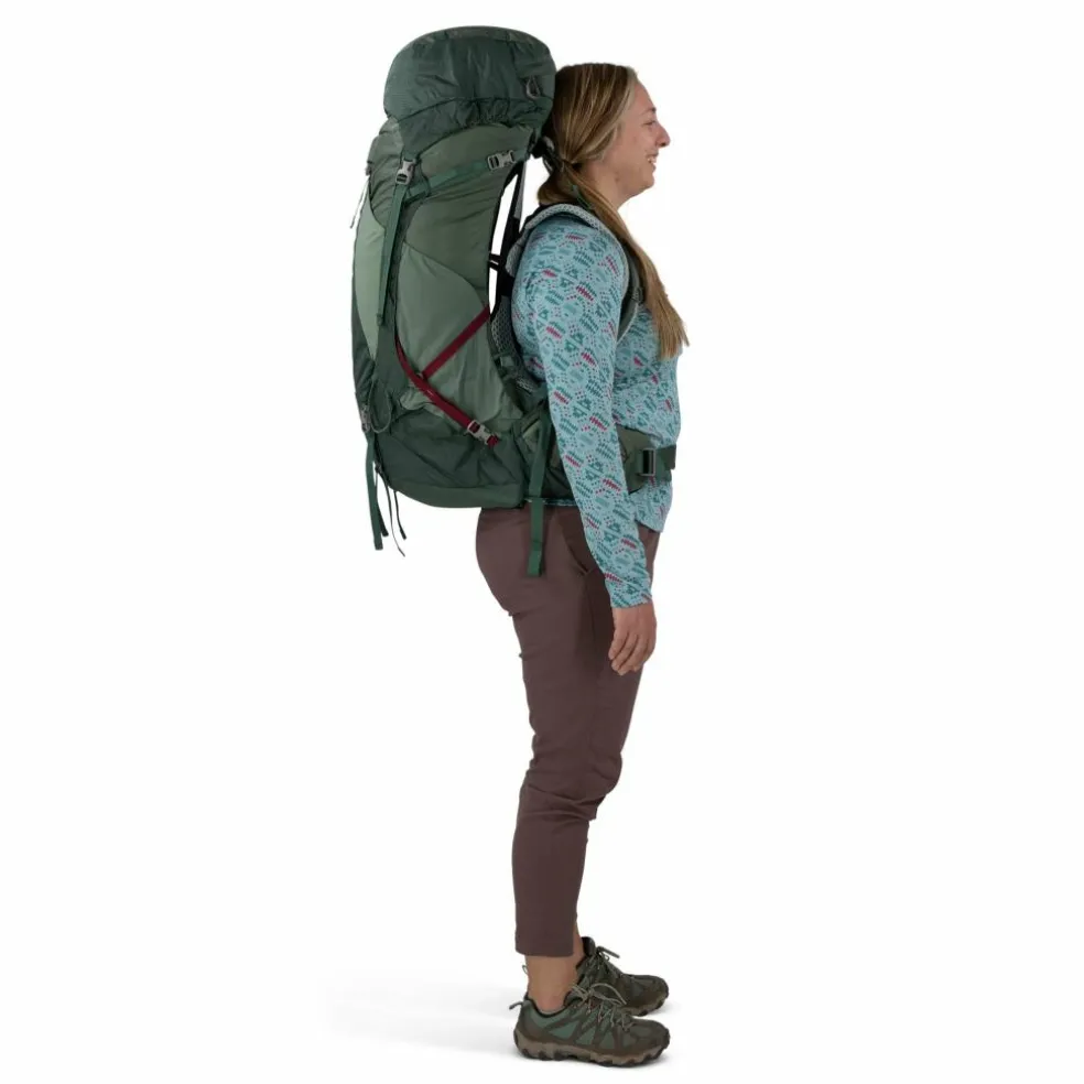 Osprey Aura AG LT 50 M/L backpack 50L dames koseret darjeeling spring green