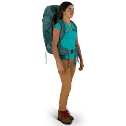 Osprey Renn 50L backpack dames cascade blue melon orange