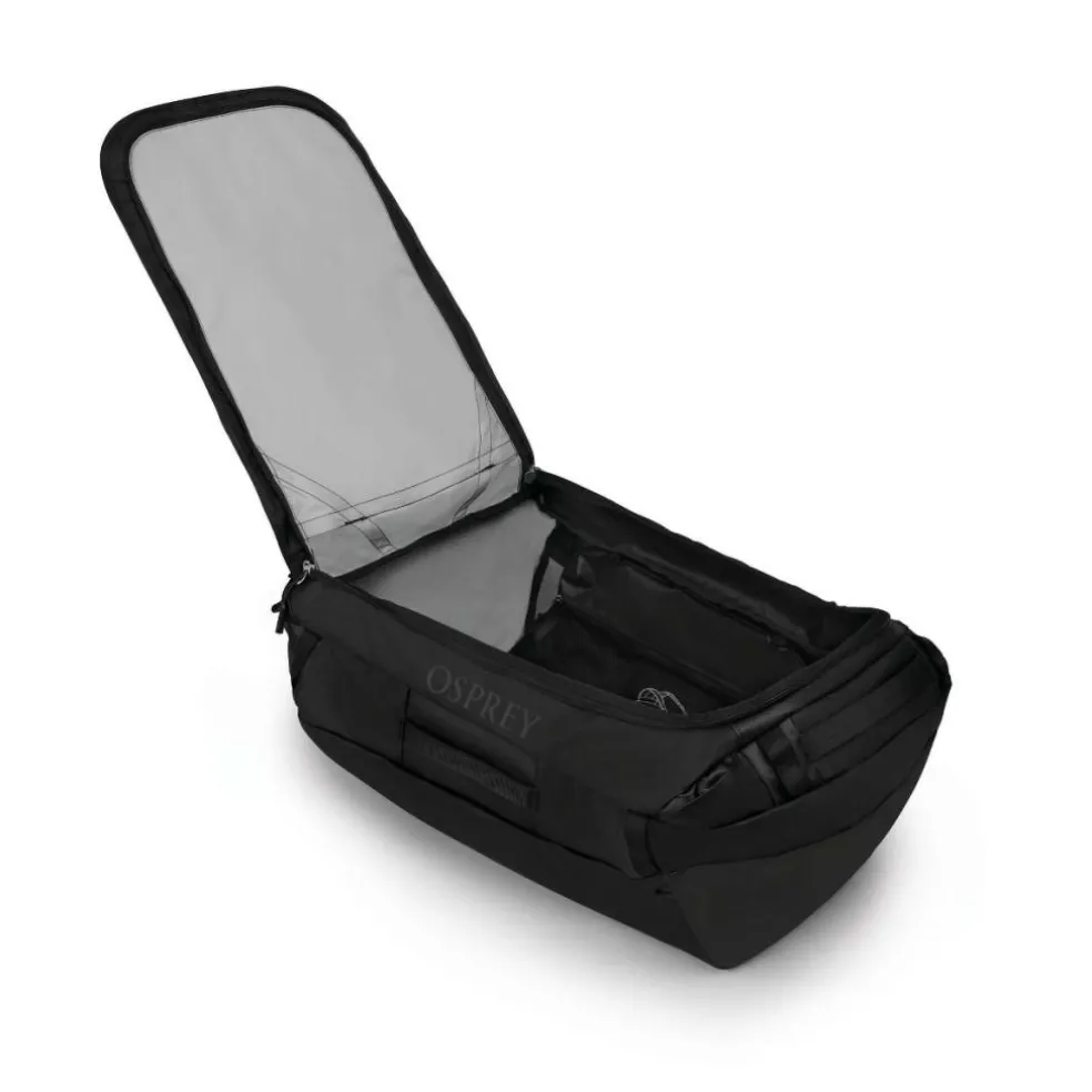Osprey Transporter 95 liter reistas raven black